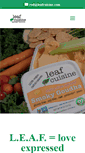 Mobile Screenshot of leafcuisine.com
